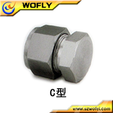 stainless steel metal pipe end cap